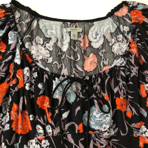 Urban Outfitters Ecote Dress Boho Floral Festive - Picture 2 of 5